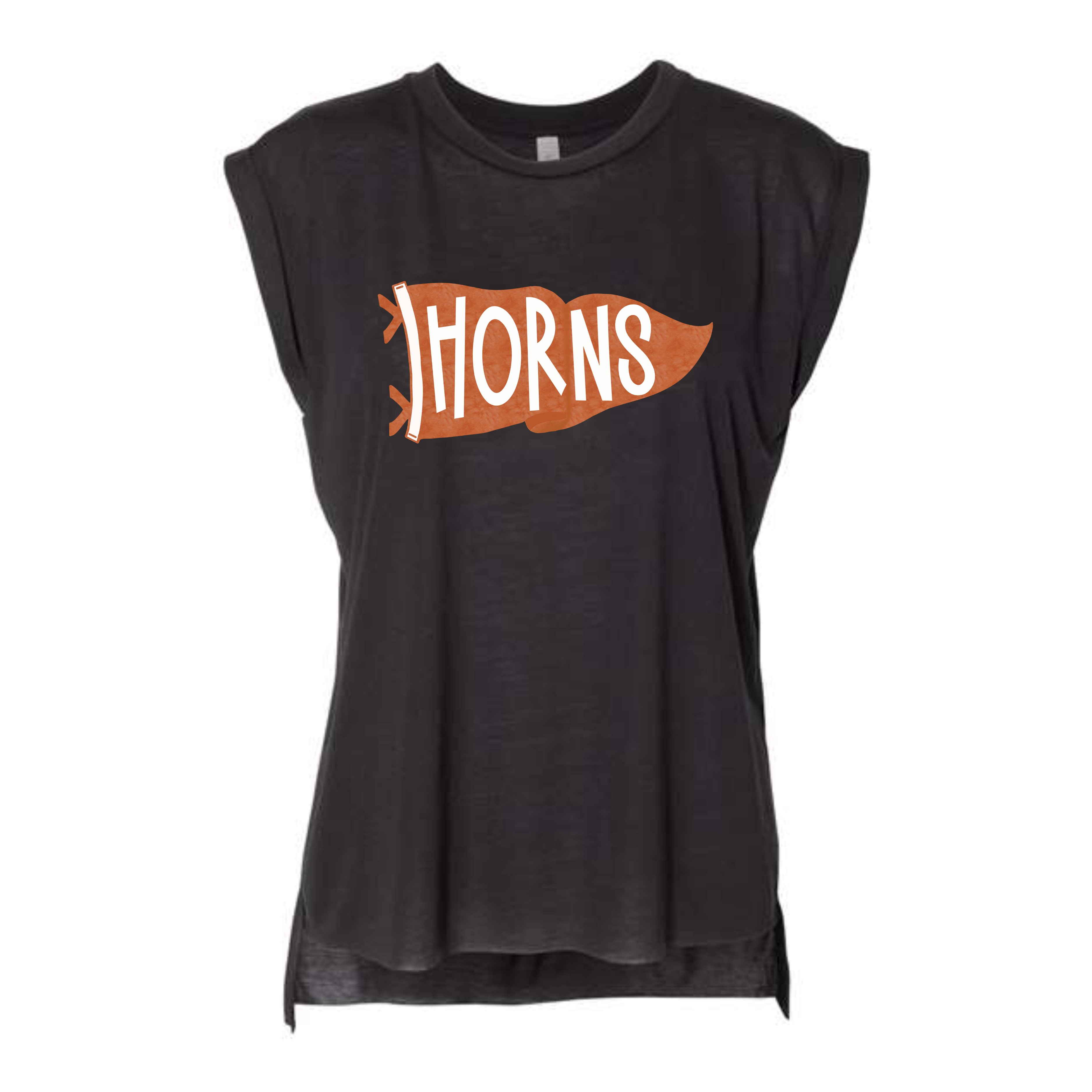 Womens Horns Sleeveless TShirt